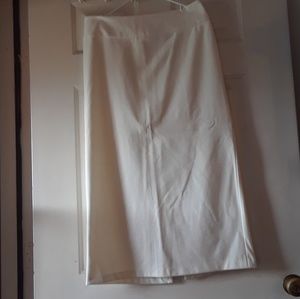 New White Cato Skirt